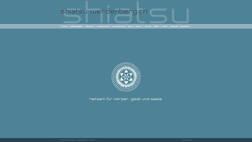 Webdesign Shiatsu Werdenberg