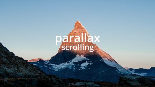 Parallax Scrolling: Trend des Jahres
