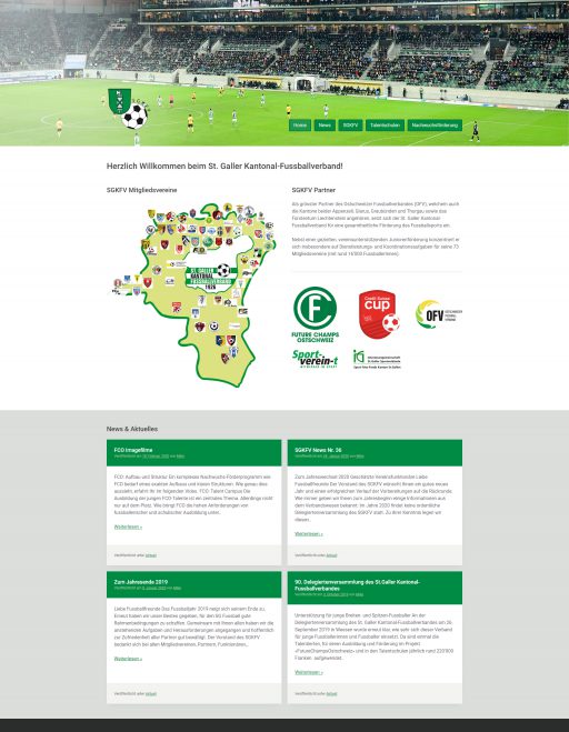 Webdesign SGKFV