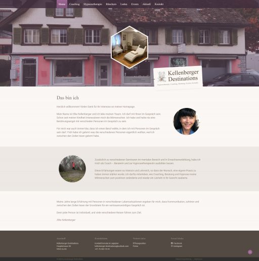 Webdesign Kellenberger Destinations