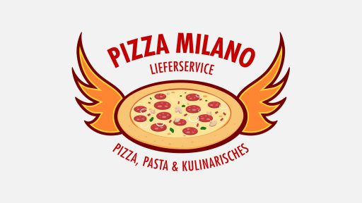 Referenz Grafik Logo Pizza Milano