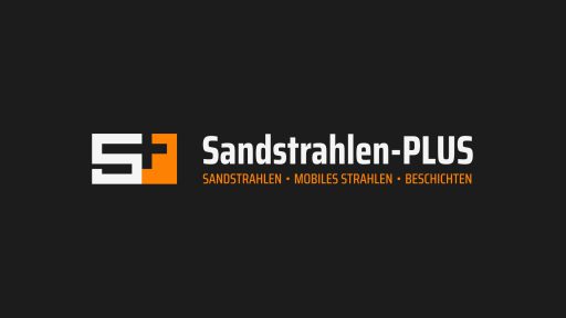 Logo Design Sandstrahlen PLUS