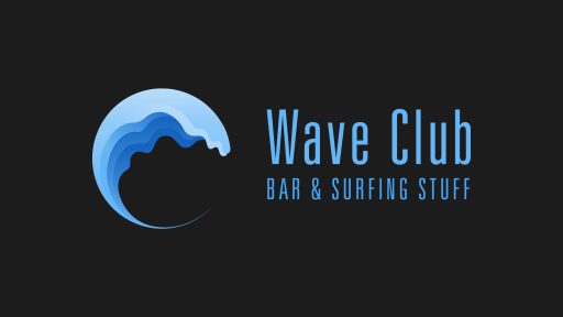 Logo Design Wave Club