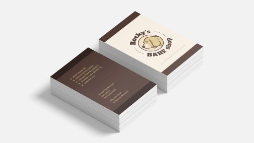 Visitenkarten Rocky’s Barf Shop