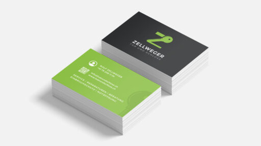 Visitenkarten Zellweger Tür und Schloss