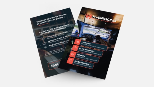 Flyer Design Hybracing center