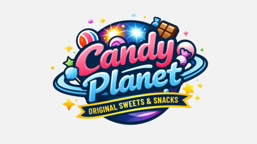 Logo Design Candy Planet